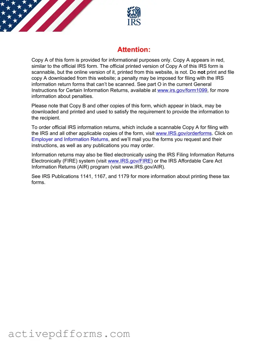 Free 1099 Nec PDF Template