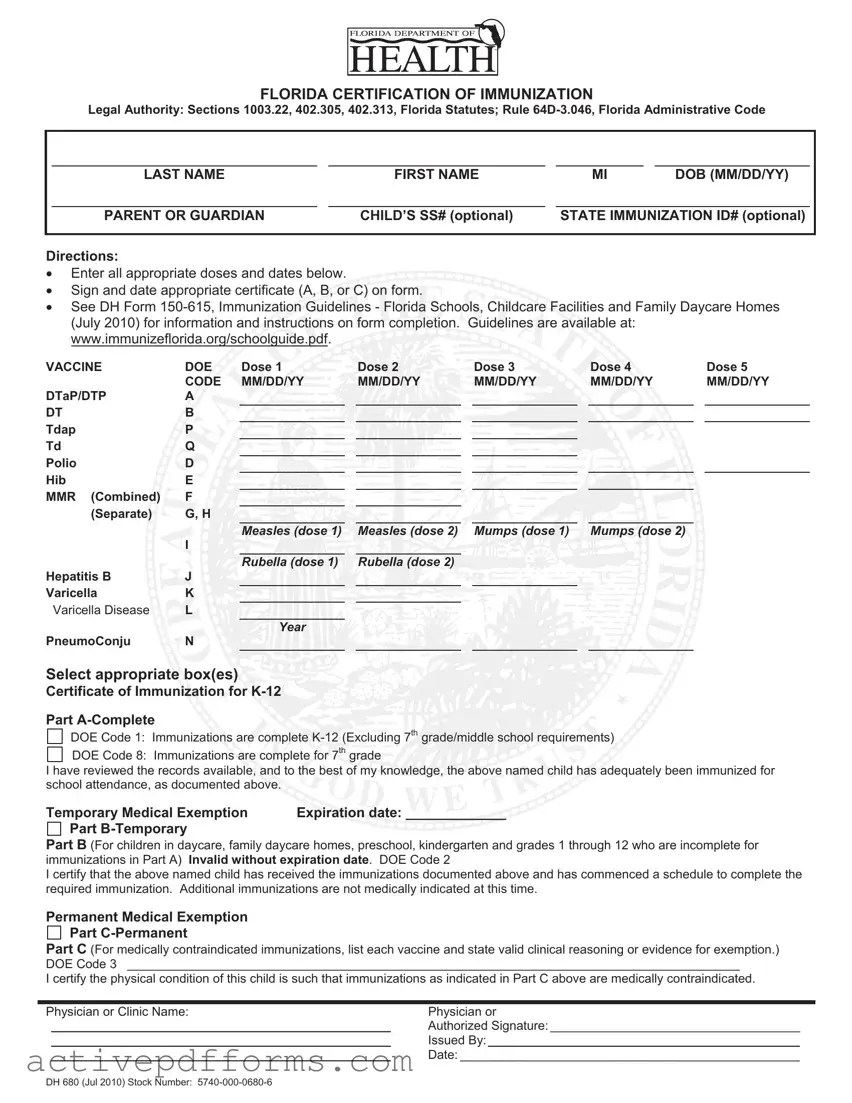 Free 680 PDF Template