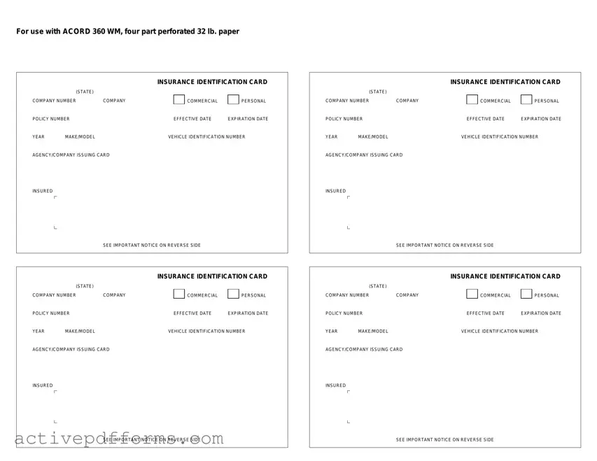 Free Acord 50 WM PDF Template