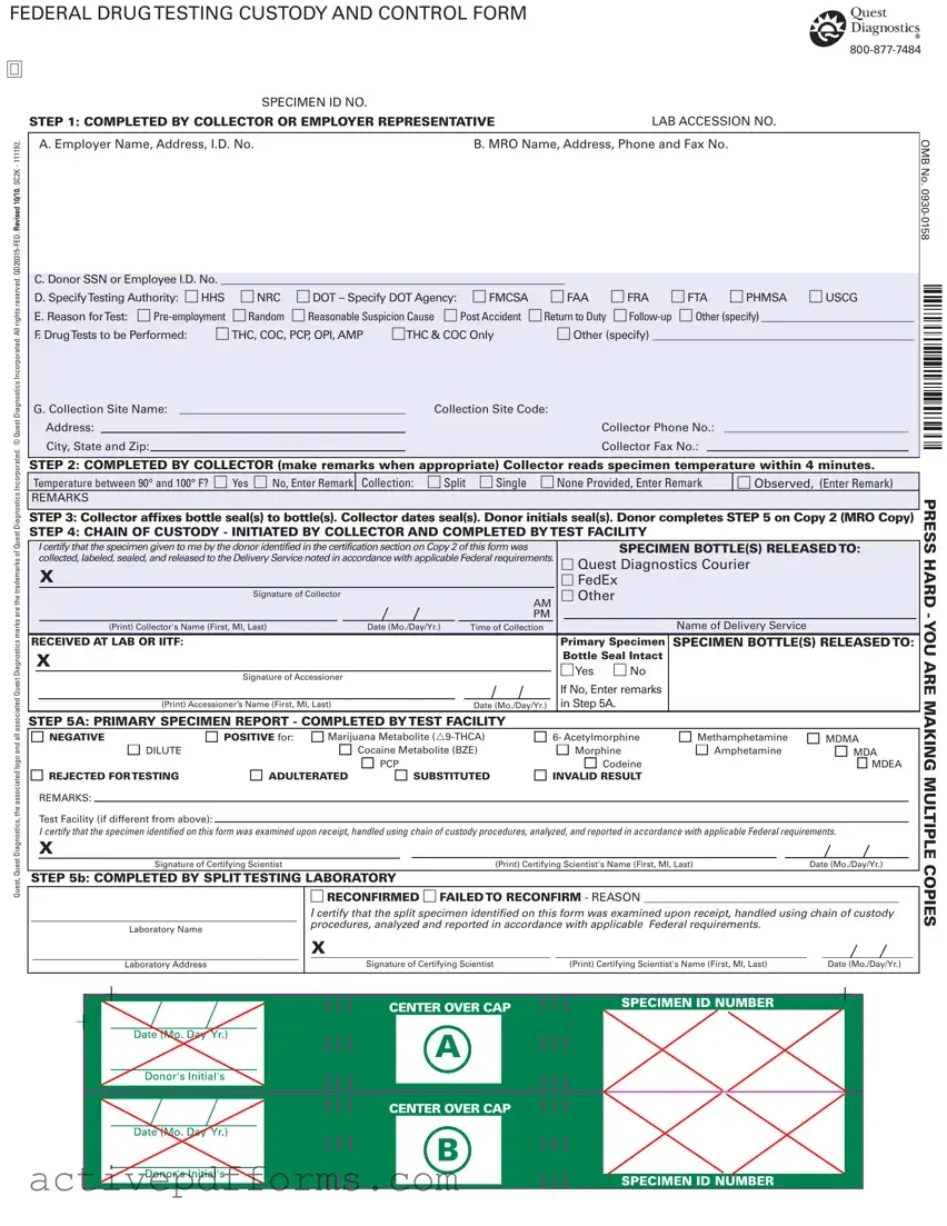 Free Drug Screen PDF Template