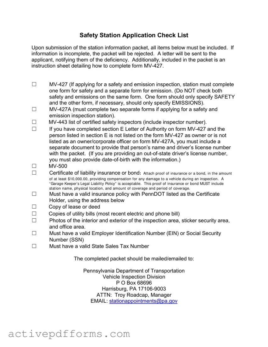 Free Mv 427 Penndot PDF Template