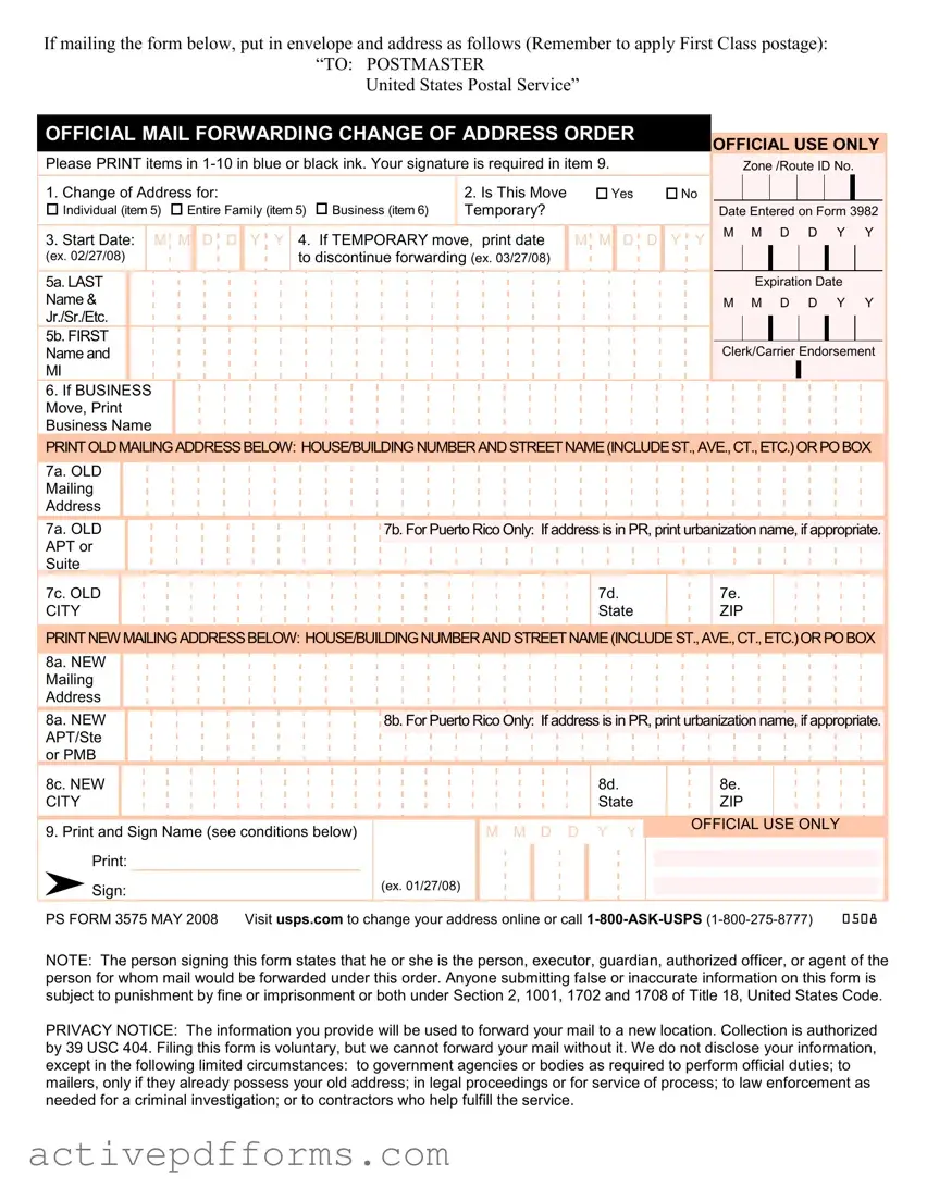 Free PS 3575 PDF Template