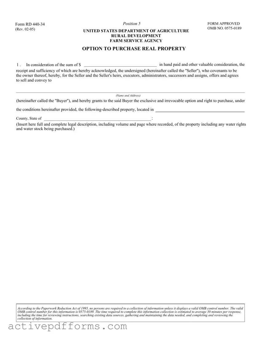 Free Rd 440 34 PDF Template