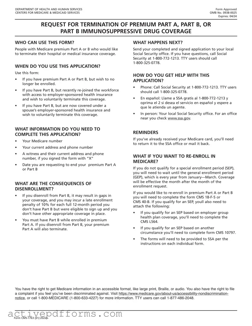 Free CMS-1763 Exp PDF Template