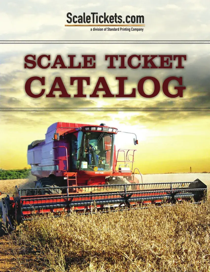 Free Scale Ticket PDF Template