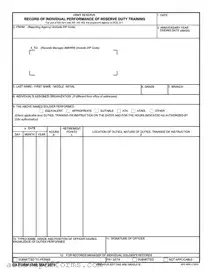 Free Da 1380 PDF Template