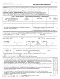 Free ATF 4473 PDF Template