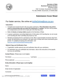 Free California Llc 1 PDF Template