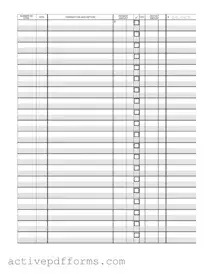 Free Check Register PDF Template