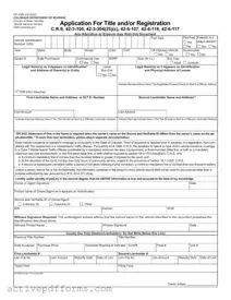 Free Colorado Dr 2395 PDF Template