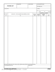 Free Dd 1750 PDF Template