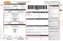 Free Dhl Waybill PDF Template