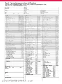 Free Family Practice Superbill PDF Template