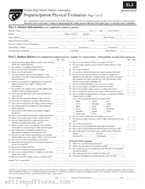 Free Fhsaa El 2 PDF Template