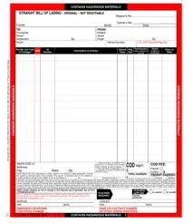 Free Hazard Bill Of Ladden PDF Template