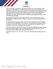 Free IRS 1099-C PDF Template
