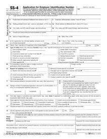 Free IRS SS-4 PDF Template