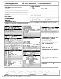 Free Lab Requisition PDF Template