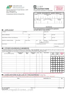 Free Leap application IML-4 PDF Template