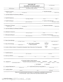 Free Michigan Dch 0838 PDF Template