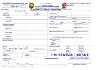 Free Nbi Clearance PDF Template