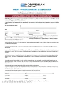 Free NCL Parental Consent PDF Template