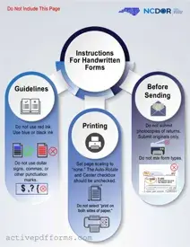 Free Nc 4 PDF Template