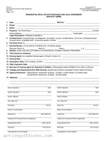 Free Nwmls 21 PDF Template