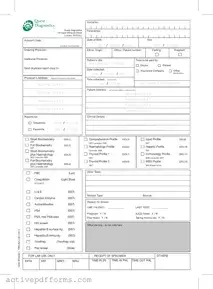 Free Order Quest Diagnostics PDF Template