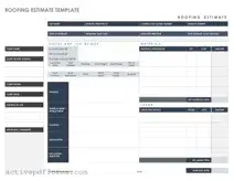 Free Roofing Estimate PDF Template