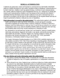 Free Sedgwick Medical Release PDF Template