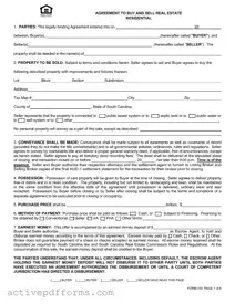 Free South Carolina Real Estate Contract 310 PDF Template