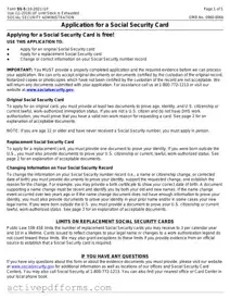 Free SSA SS-5 PDF Template