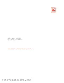 Free State Farm Insurance Business Plan PDF Template