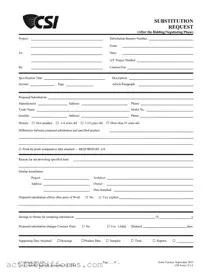 Free Csi 13 1A PDF Template