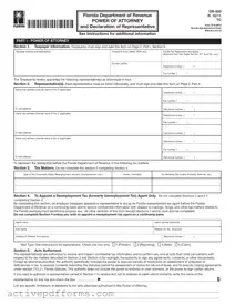 Free Tax POA dr 835 PDF Template