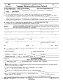 Free IRS 3911 PDF Template