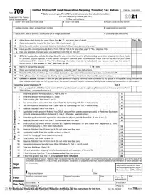 Free IRS 709 PDF Template