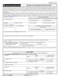 Free VBA VA 28-1902w PDF Template