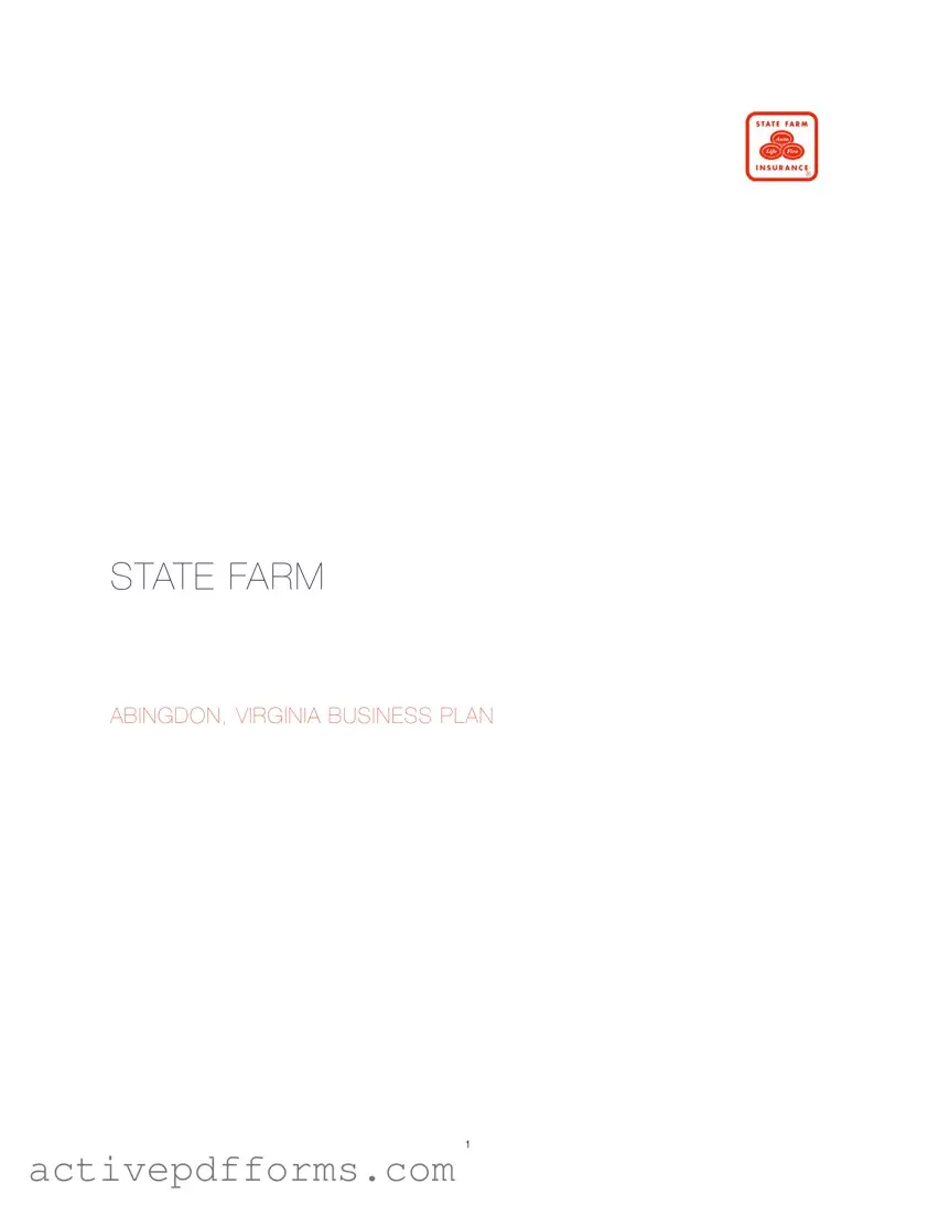 Free State Farm Insurance Business Plan PDF Template